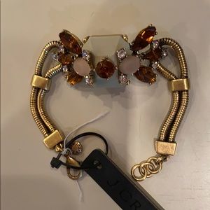 NWT J Crew Statement Bracelet 7” Beautiful